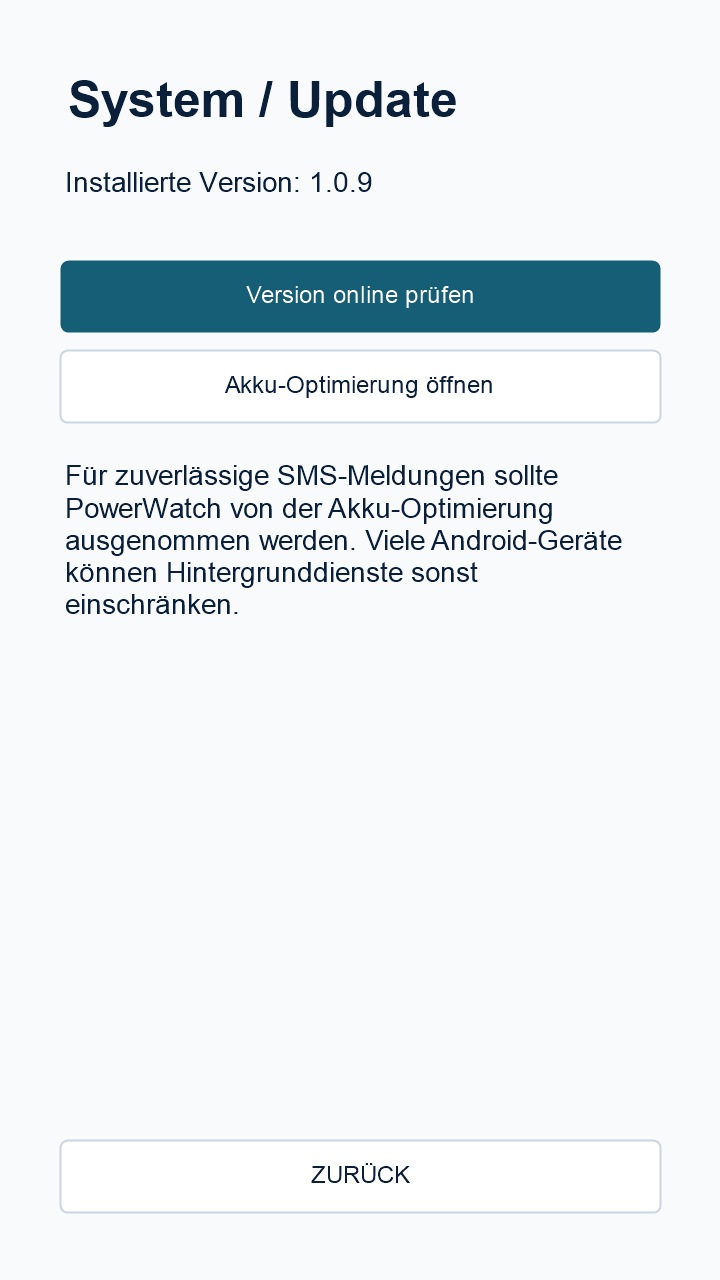 System und Update